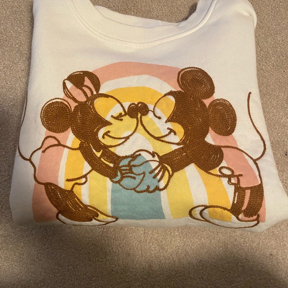 Mickey and Minnie sweatshirt